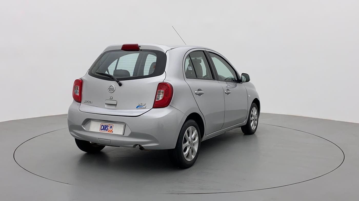 2014 Nissan Micra XV CVT, Petrol, Automatic, 74,523 km, Right Back Diagonal