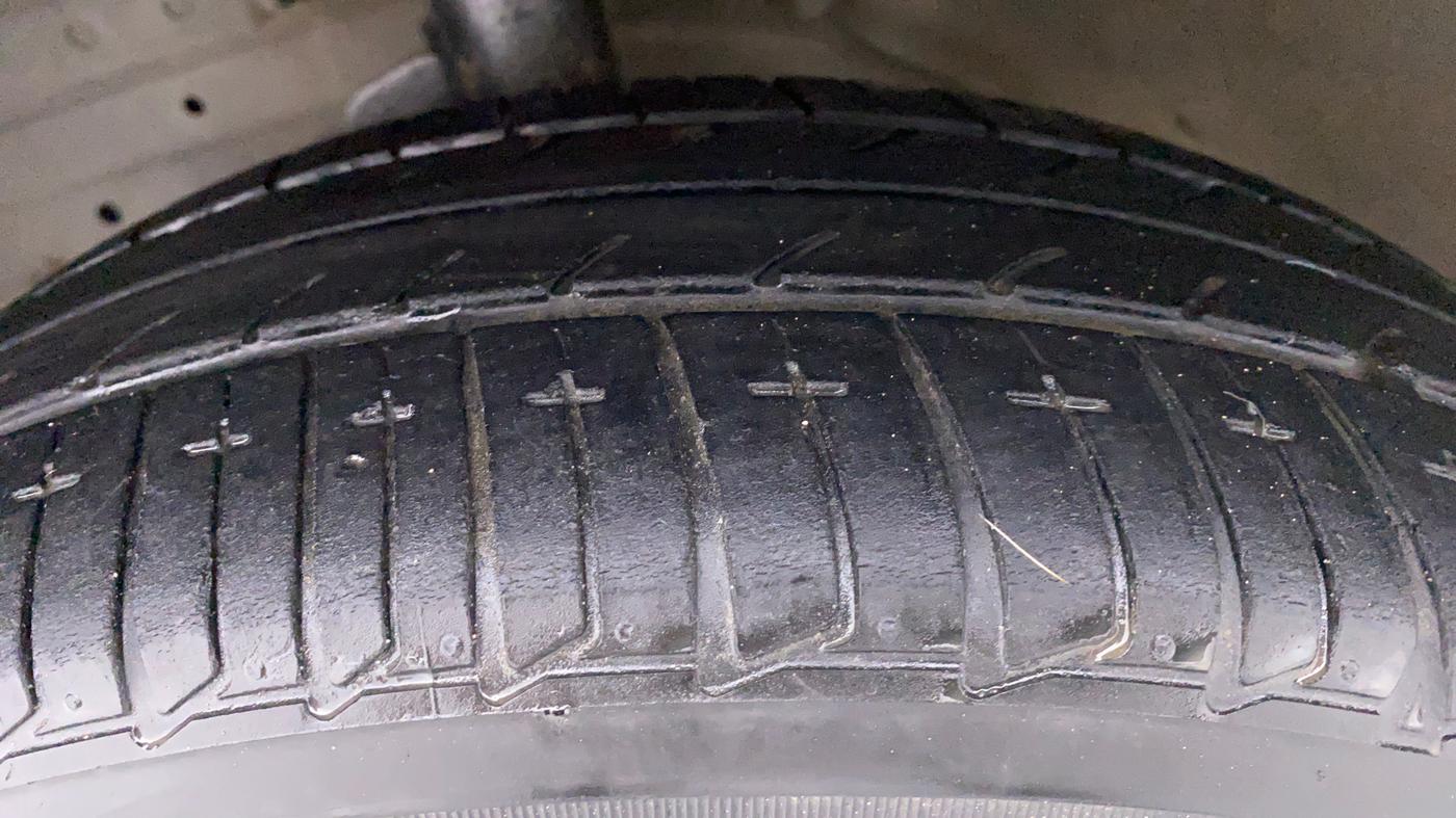 2014 Nissan Micra XV CVT, Petrol, Automatic, 74,523 km, Left Front Tyre Tread