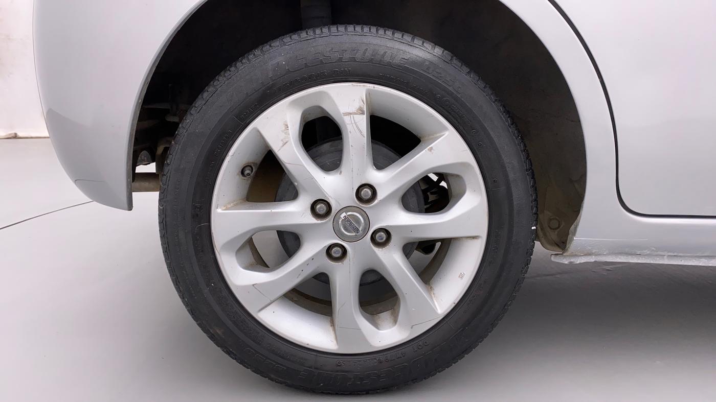 2014 Nissan Micra XV CVT, Petrol, Automatic, 74,523 km, Right Rear Wheel