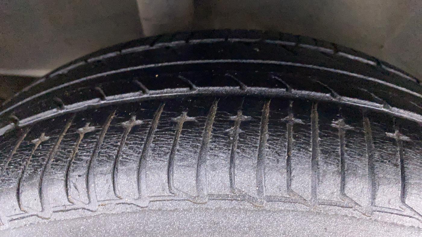 2014 Nissan Micra XV CVT, Petrol, Automatic, 74,523 km, Right Rear Tyre Tread