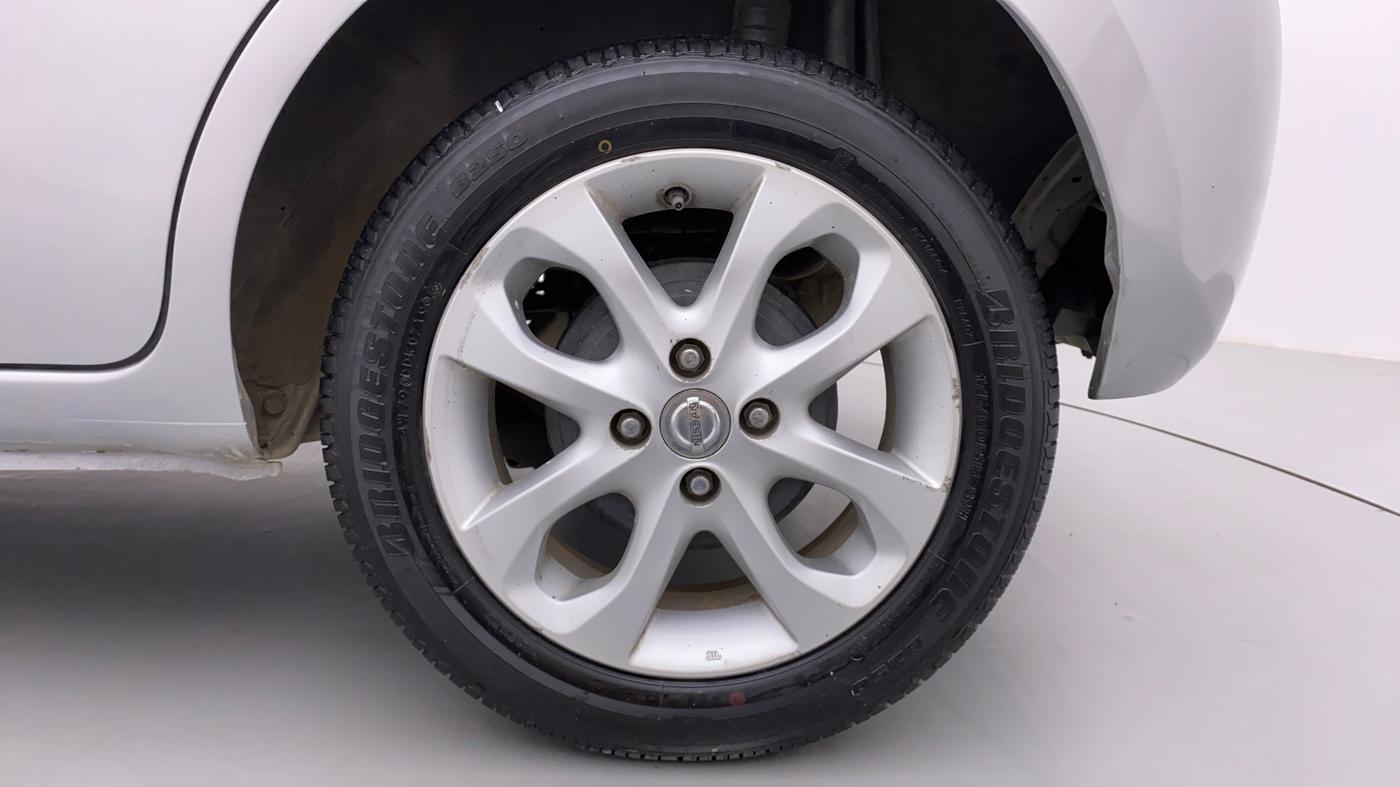 2014 Nissan Micra XV CVT, Petrol, Automatic, 74,523 km, Left Rear Wheel
