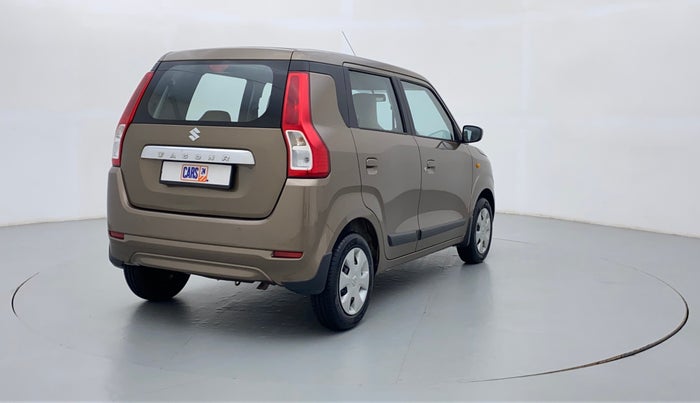2019 Maruti New Wagon-R VXI 1.2L, Petrol, Manual, 38,411 km, Right Back Diagonal (45- Degree) View