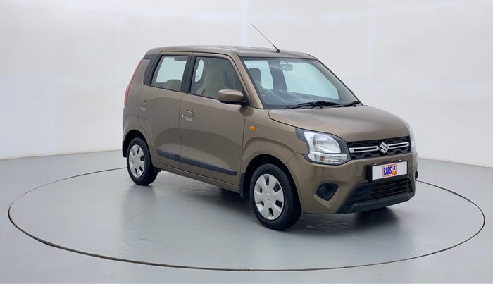 2019 Maruti New Wagon-R VXI 1.2L, Petrol, Manual, 38,411 km, Right Front Diagonal (45- Degree) View