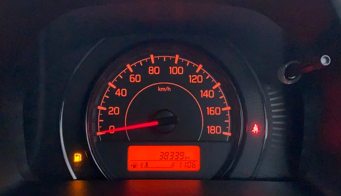 2019 Maruti New Wagon-R VXI 1.2L, Petrol, Manual, 38,411 km, Odometer View