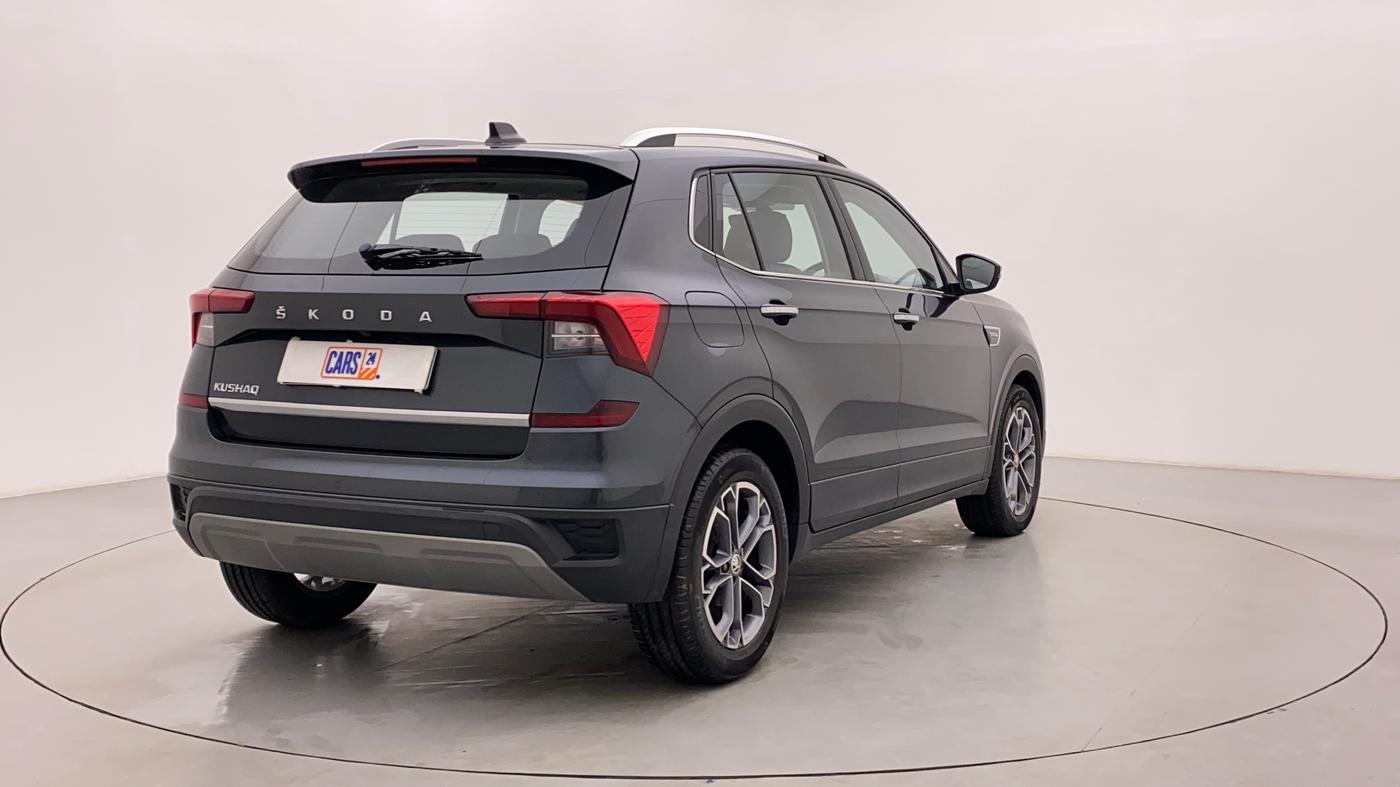 2021 Skoda KUSHAQ STYLE 1.5 TSI MT, Petrol, Manual, 7,348 km, Right Back Diagonal