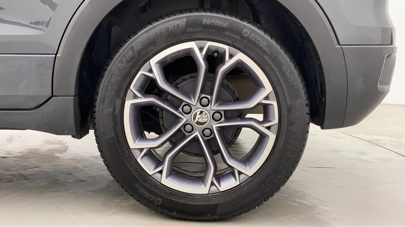 2021 Skoda KUSHAQ STYLE 1.5 TSI MT, Petrol, Manual, 7,348 km, Left Rear Wheel