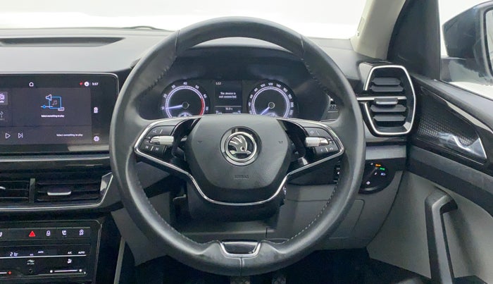 2021 Skoda KUSHAQ STYLE 1.5 TSI MT, Petrol, Manual, 7,348 km, Steering Wheel Close Up