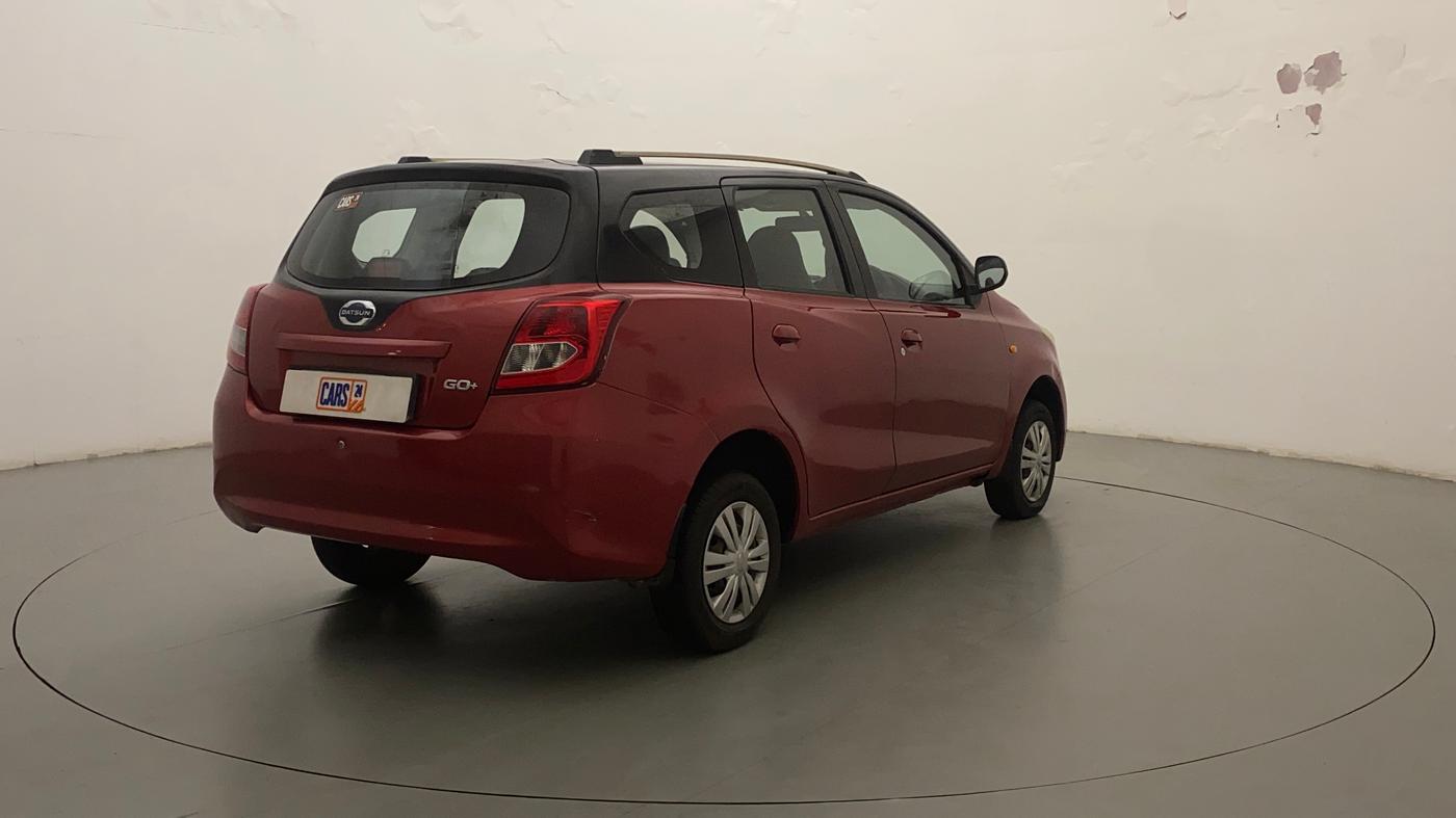 2016 Datsun Go Plus T, Petrol, Manual, 52,163 km, Right Back Diagonal