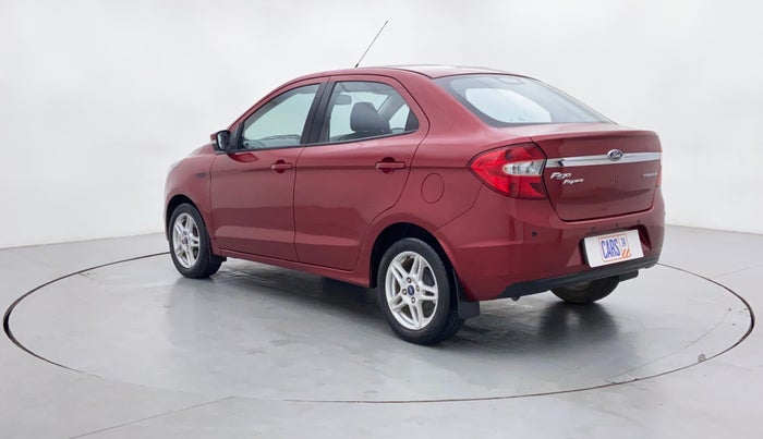 2017 Ford Figo Aspire 1.2 TITANIUM PETROL, Petrol, Manual, 14,932 km, Left Back Diagonal (45- Degree) View