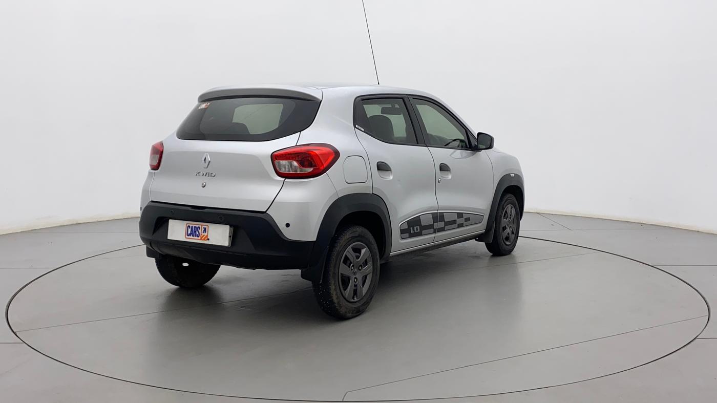 2017 Renault Kwid RXT 1.0, Petrol, Manual, 52,761 km, Right Back Diagonal