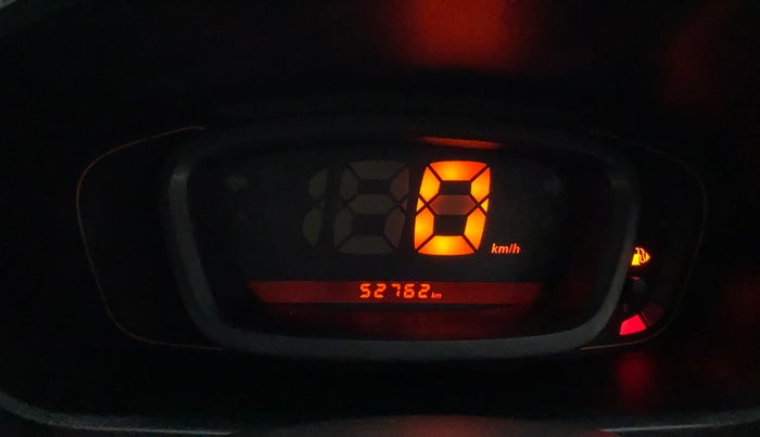 2017 Renault Kwid RXT 1.0, Petrol, Manual, 52,761 km, Odometer Image