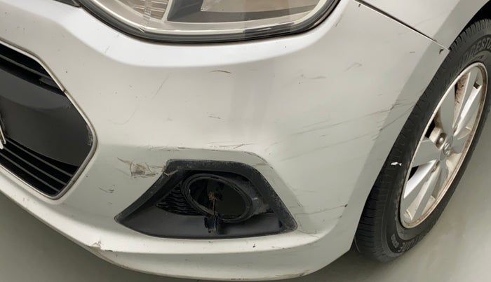 2014 Hyundai Xcent S (O) 1.2, CNG, Manual, 72,380 km, Front bumper - Minor scratches