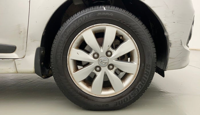 2014 Hyundai Xcent S (O) 1.2, CNG, Manual, 72,380 km, Right Front Wheel