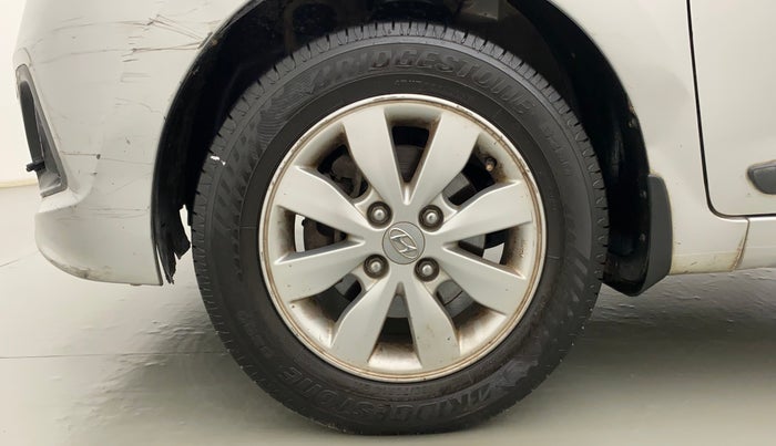 2014 Hyundai Xcent S (O) 1.2, CNG, Manual, 72,380 km, Left Front Wheel