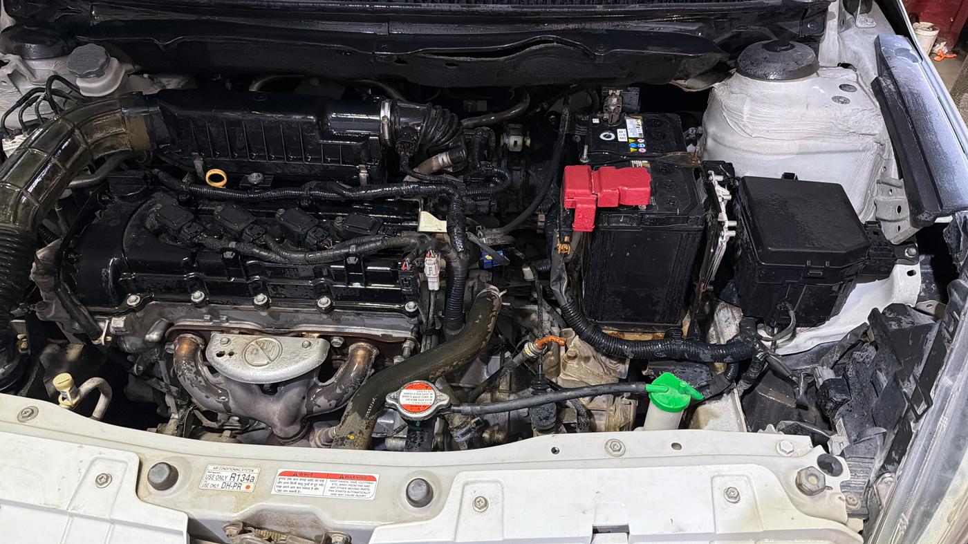 2018 Maruti Ciaz ALPHA  AT 1.5 SHVS PETROL, Petrol, Automatic, 75,763 km, Engine View - Left