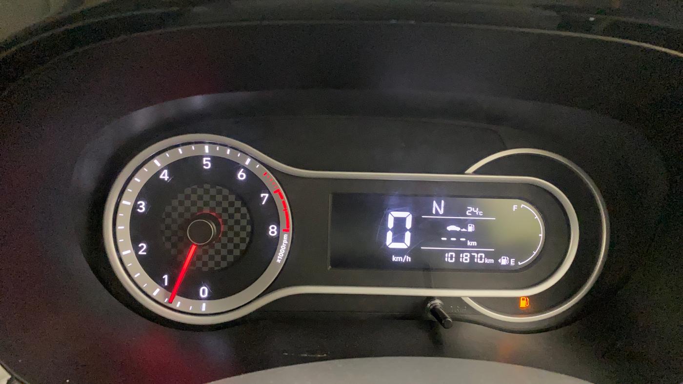 2020 Hyundai GRAND I10 NIOS SPORTZ AMT 1.2 KAPPA VTVT, Petrol, Automatic, 1,01,936 km, Odometer Image