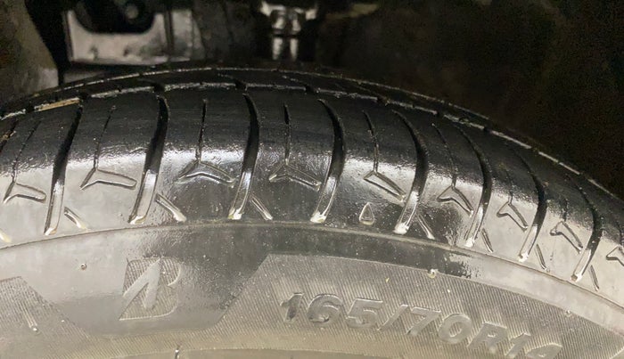2020 Hyundai GRAND I10 NIOS SPORTZ AMT 1.2 KAPPA VTVT, Petrol, Automatic, 1,01,840 km, Left Front Tyre Tread