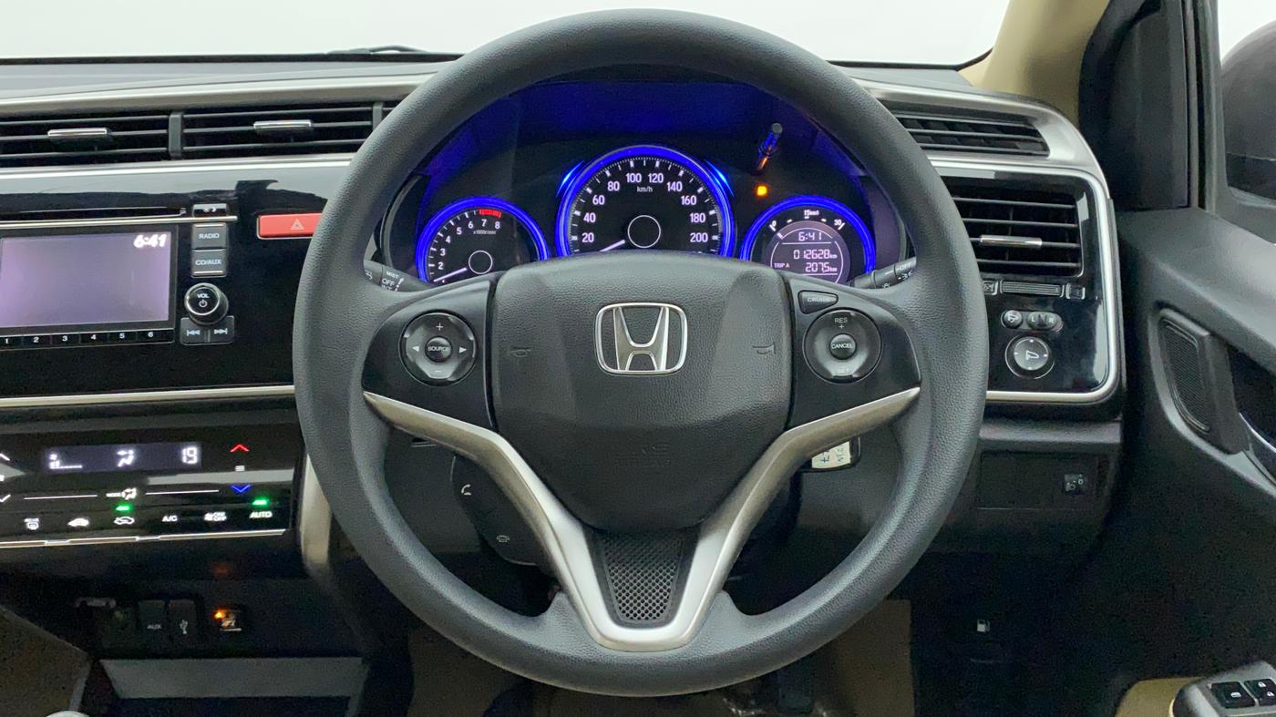 2015 Honda City 1.5L I-VTEC V MT, CNG, Manual, 12,972 km, Steering Wheel Close Up