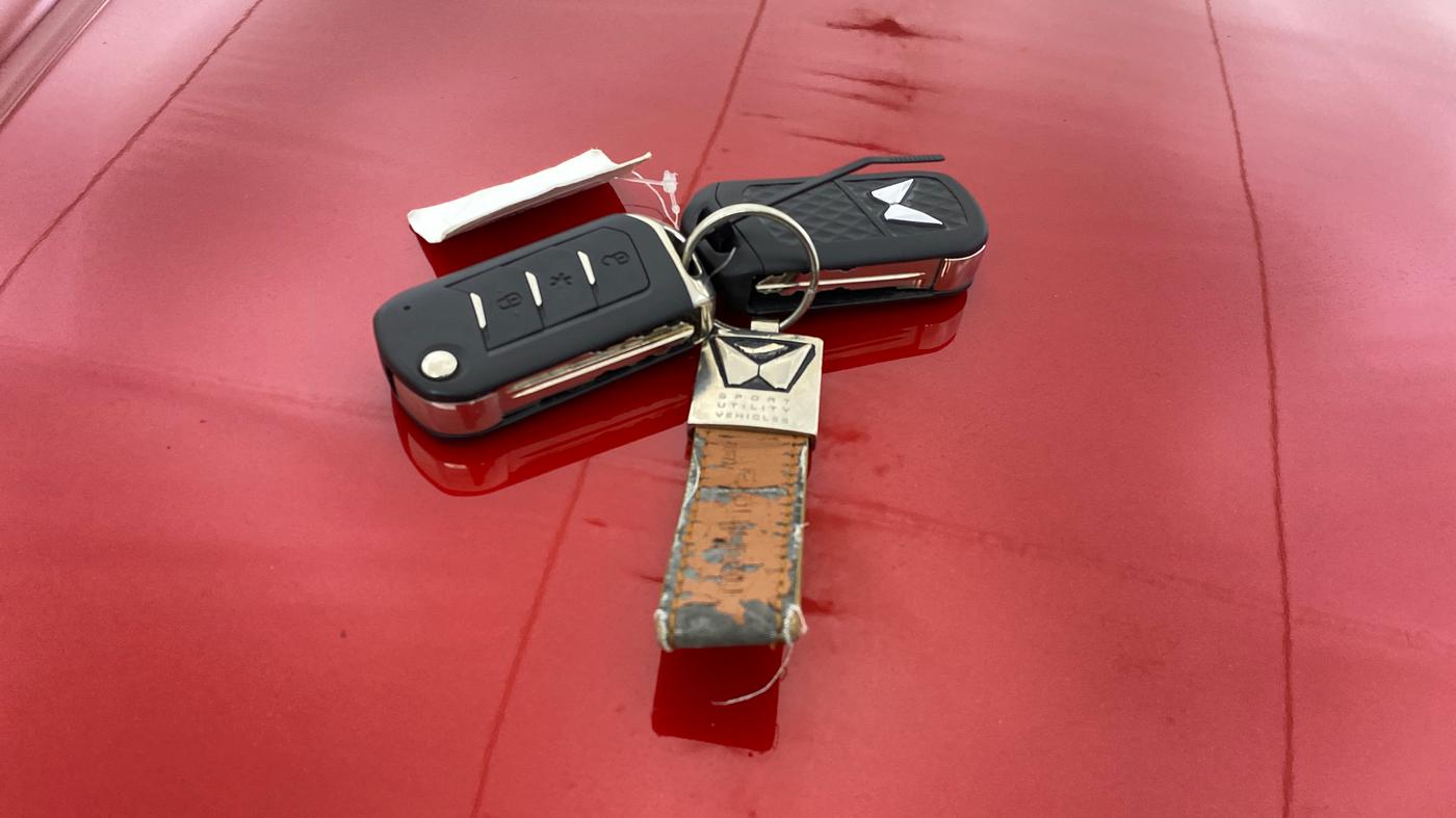 2023 Mahindra SCORPIO-N Z4 PETROL AT 7 STR, Petrol, Automatic, 32,447 km, Key Close Up