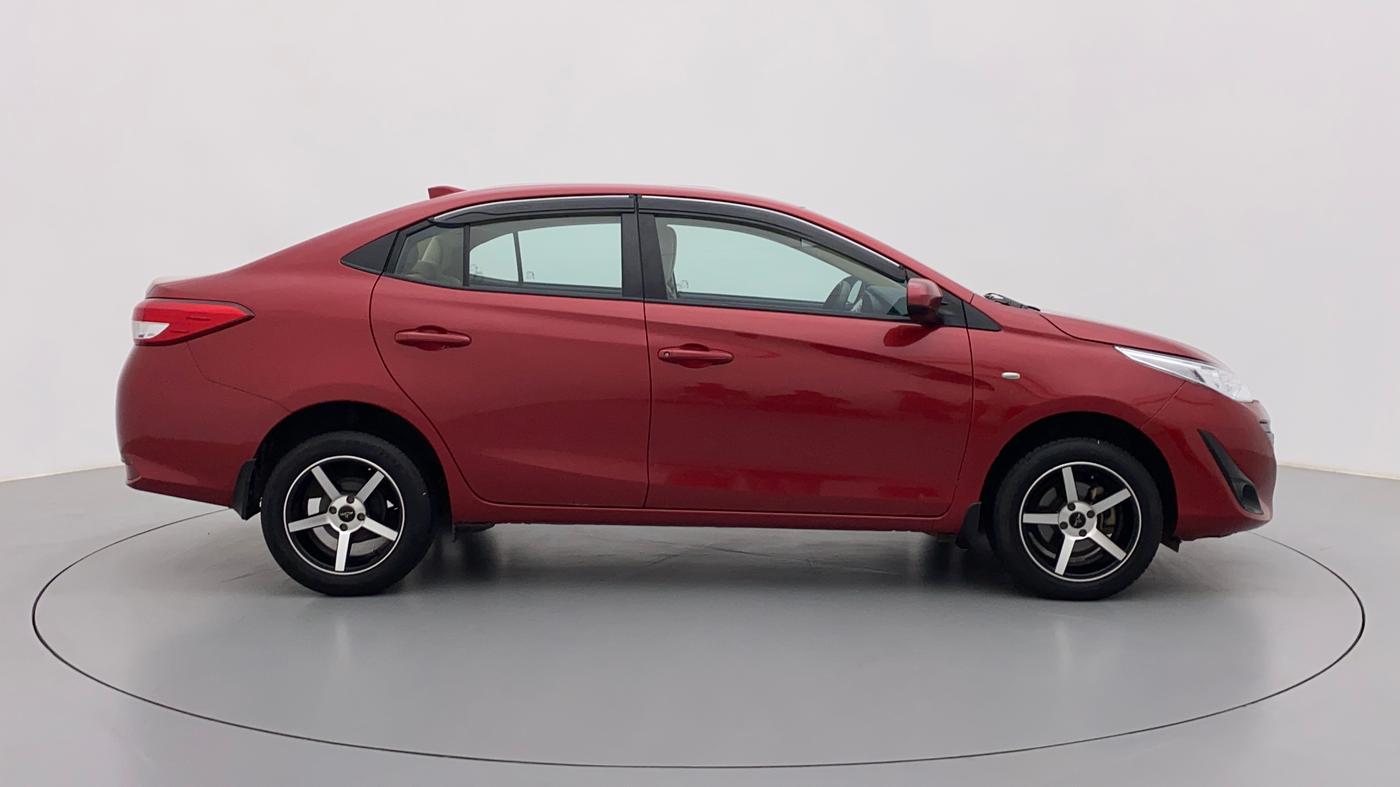 2018 Toyota YARIS J MT, Petrol, Manual, 61,783 km, Right Side View