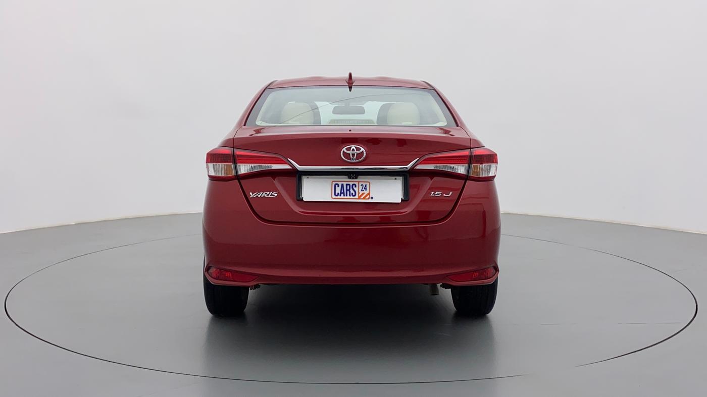 2018 Toyota YARIS J MT, Petrol, Manual, 61,783 km, Back/Rear