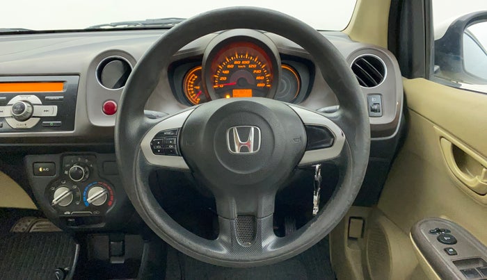 2013 Honda Amaze 1.2L I-VTEC S, Petrol, Manual, 67,821 km, Steering Wheel Close Up