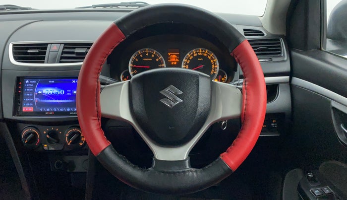 2011 Maruti Swift VXI, Petrol, Manual, 56,141 km, Steering Wheel Close Up