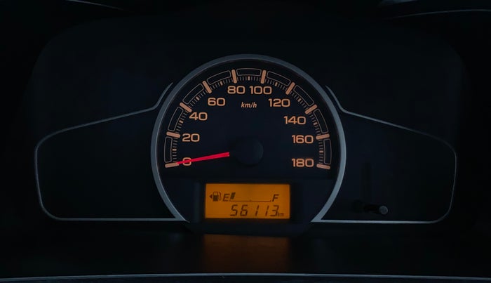 2019 Maruti Alto LXI, Petrol, Manual, 56,205 km, Odometer Image