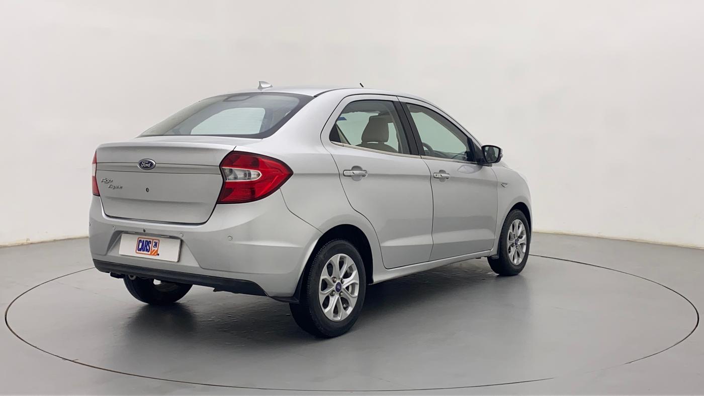 2015 Ford Figo Aspire 1.5 TITANIUM AT PETROL, Petrol, Automatic, 41,671 km, Right Back Diagonal (45- Degree) View