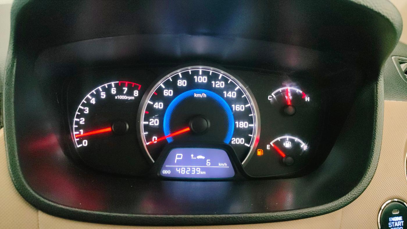 2016 Hyundai Grand i10 ASTA (O) AT 1.2 KAPPA VTVT, Petrol, Automatic, 48,216 km, Odometer Image
