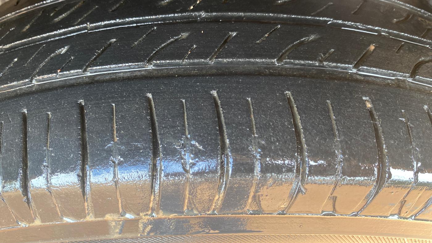 2013 Maruti Wagon R 1.0 VXI, Petrol, Manual, 52,605 km, Left Rear Tyre Tread