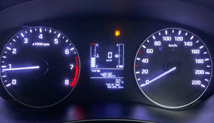 2016 Hyundai Elite i20 MAGNA 1.2, Petrol, Manual, 76,525 km, Odometer Image