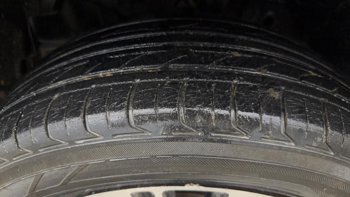 2018 Honda City 1.5L I-VTE V CVT, Petrol, Automatic, 58,639 km, Left Front Tyre Tread