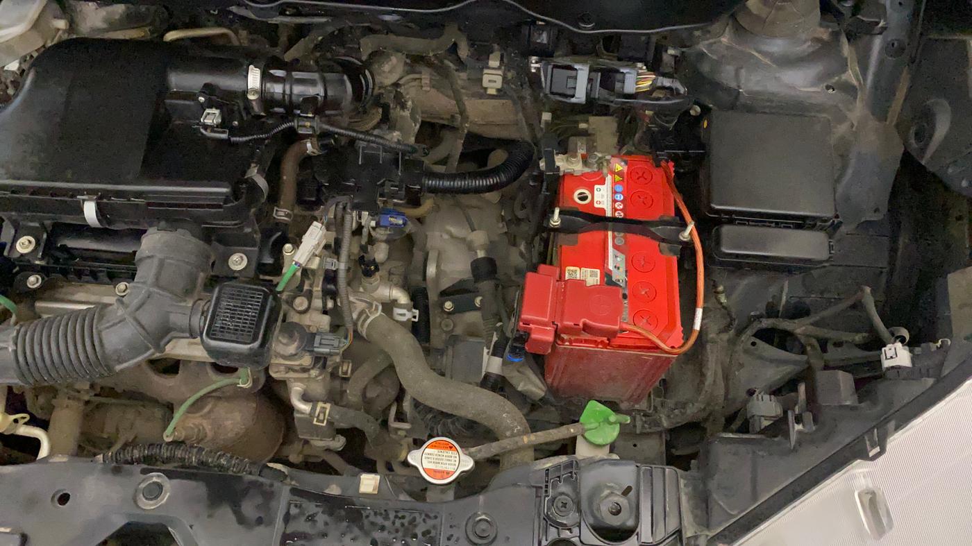2022 Maruti XL6 ALPHA AT, Petrol, Automatic, 54,721 km, Engine View - Left