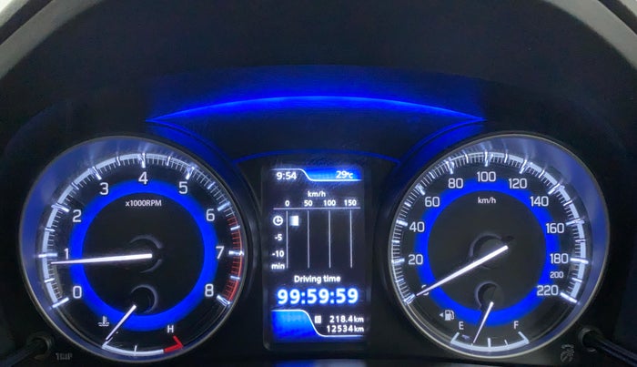 2021 Maruti Baleno ZETA PETROL 1.2, Petrol, Manual, 12,534 km, Odometer Image