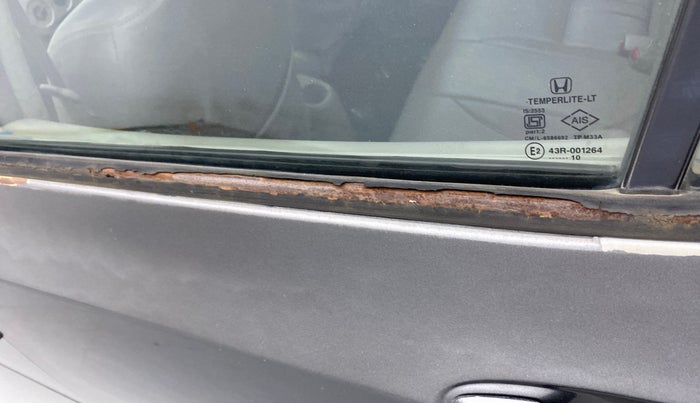 2010 Honda City 1.5L I-VTEC E MT, Petrol, Manual, 73,789 km, Rear left door - Weather strip has minor damage