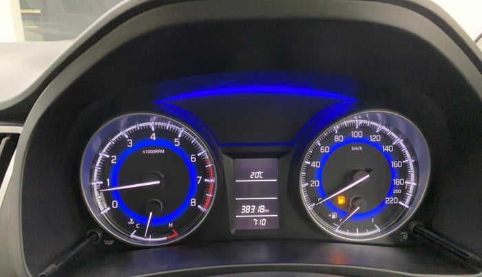 2016 Maruti Baleno DELTA PETROL 1.2, Petrol, Manual, 38,318 km, Odometer Image