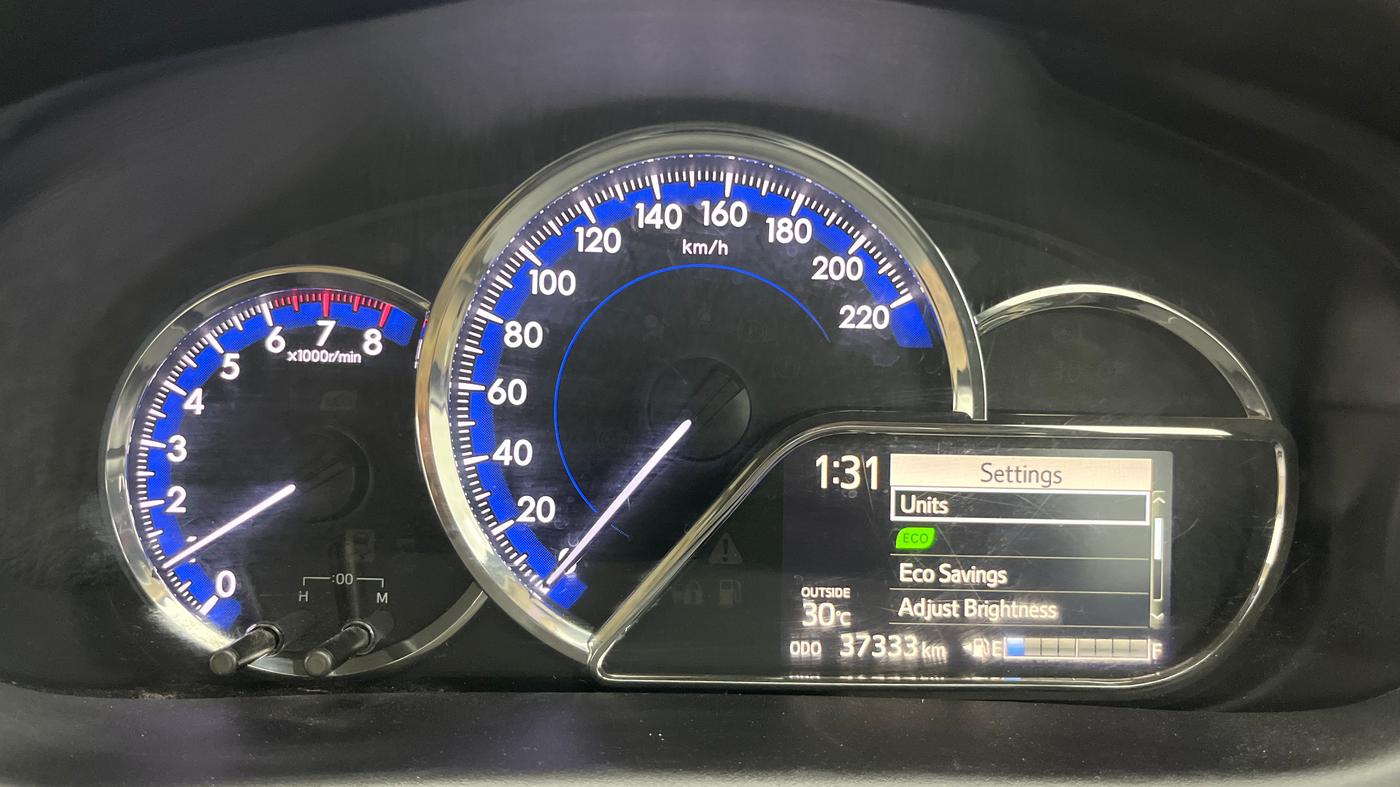 2020 Toyota YARIS G MT, Petrol, Manual, 37,332 km, Odometer Image