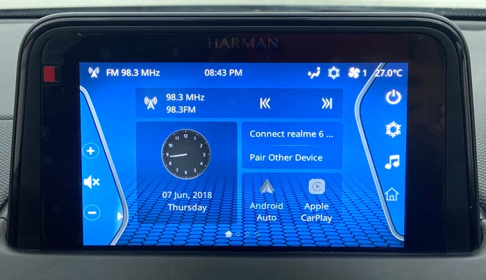 2021 Tata NEXON XZA + 1.2 PETROL A/T, Petrol, Automatic, 12,654 km, Infotainment System