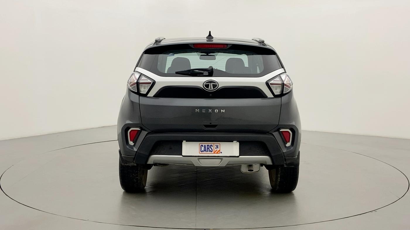2021 Tata NEXON XZA + 1.2 PETROL A/T, Petrol, Automatic, 12,654 km, Back/Rear