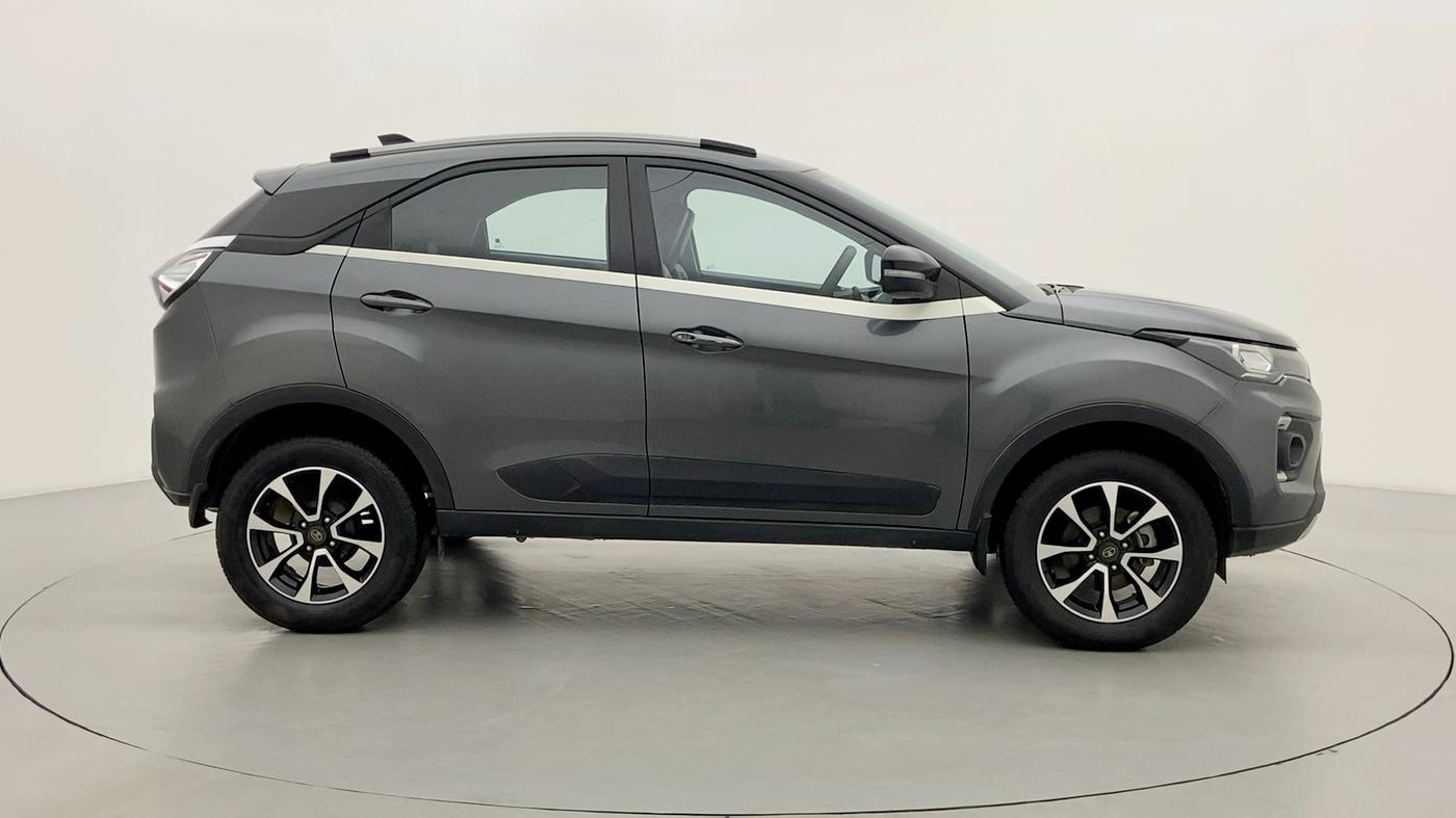 2021 Tata NEXON XZA + 1.2 PETROL A/T, Petrol, Automatic, 12,654 km, Right Side View