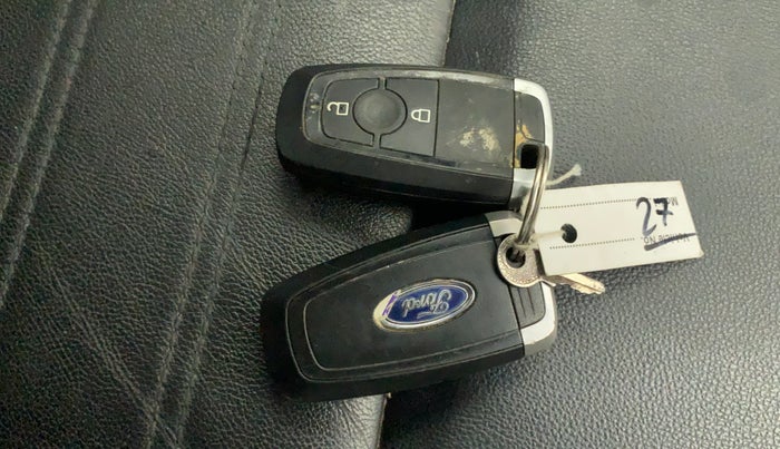 2019 Ford Ecosport TITANIUM + 1.5L PETROL AT, Petrol, Automatic, 73,181 km, Key Close Up