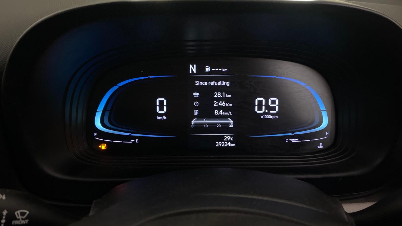 2022 Hyundai VENUE SX 1.0 (O) TURBO IMT, Petrol, Manual, 39,224 km, Odometer Image
