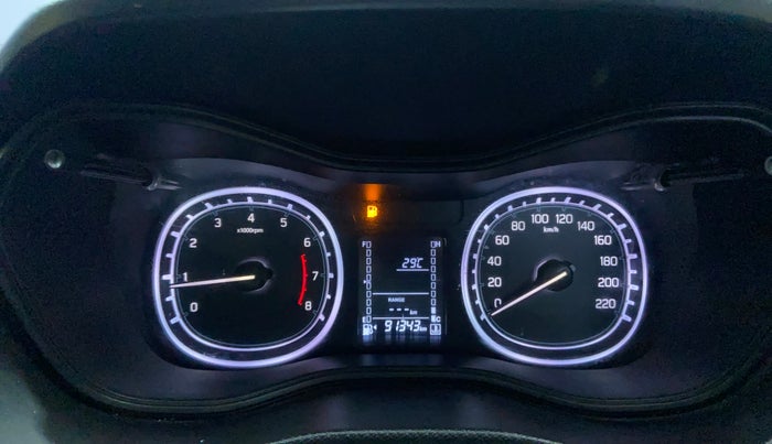 2021 Maruti Vitara Brezza ZXI, Petrol, Manual, 91,334 km, Odometer Image