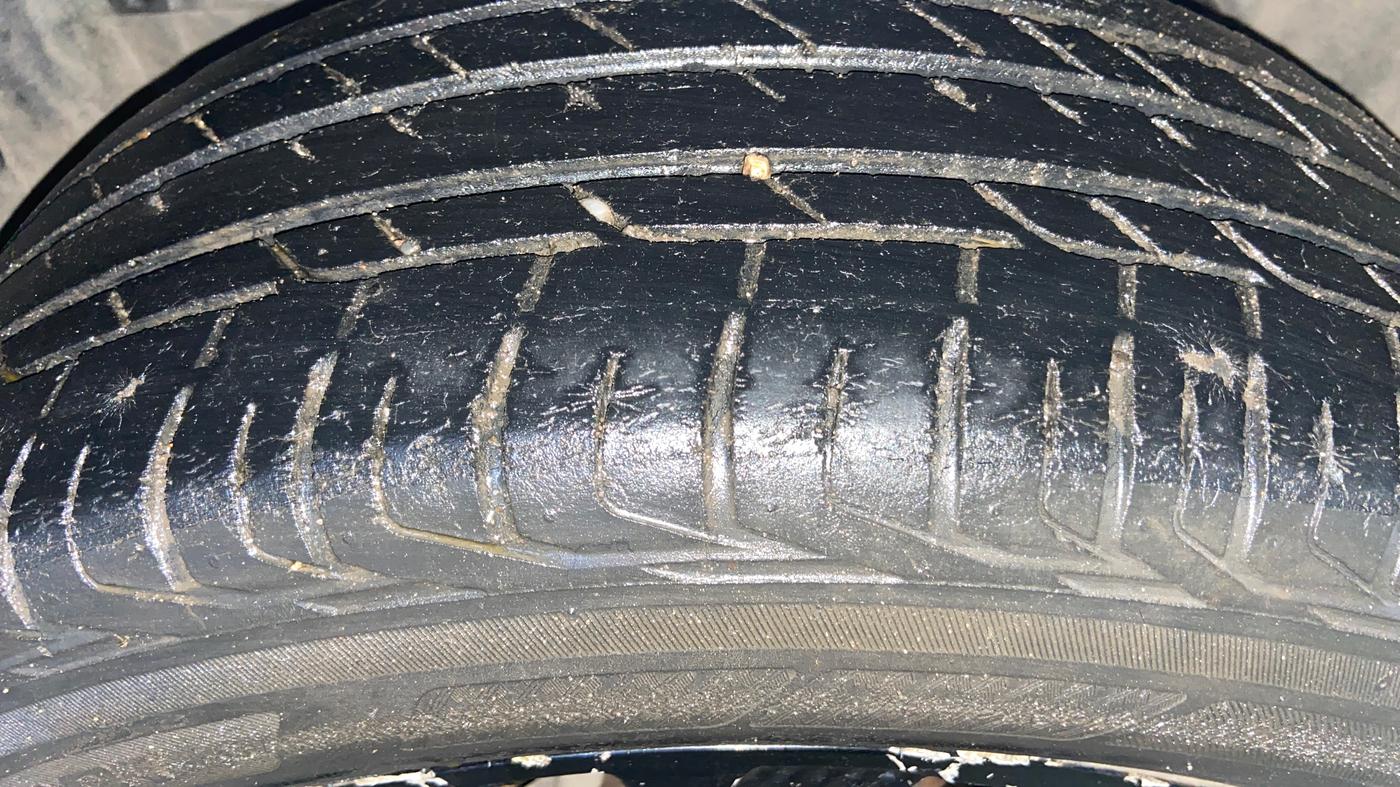 2021 Maruti Vitara Brezza ZXI, Petrol, Manual, 91,334 km, Left Front Tyre Tread