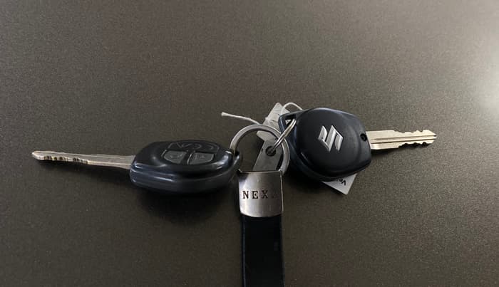 2020 Maruti Baleno DELTA PETROL 1.2, CNG, Manual, 45,049 km, Key Close Up