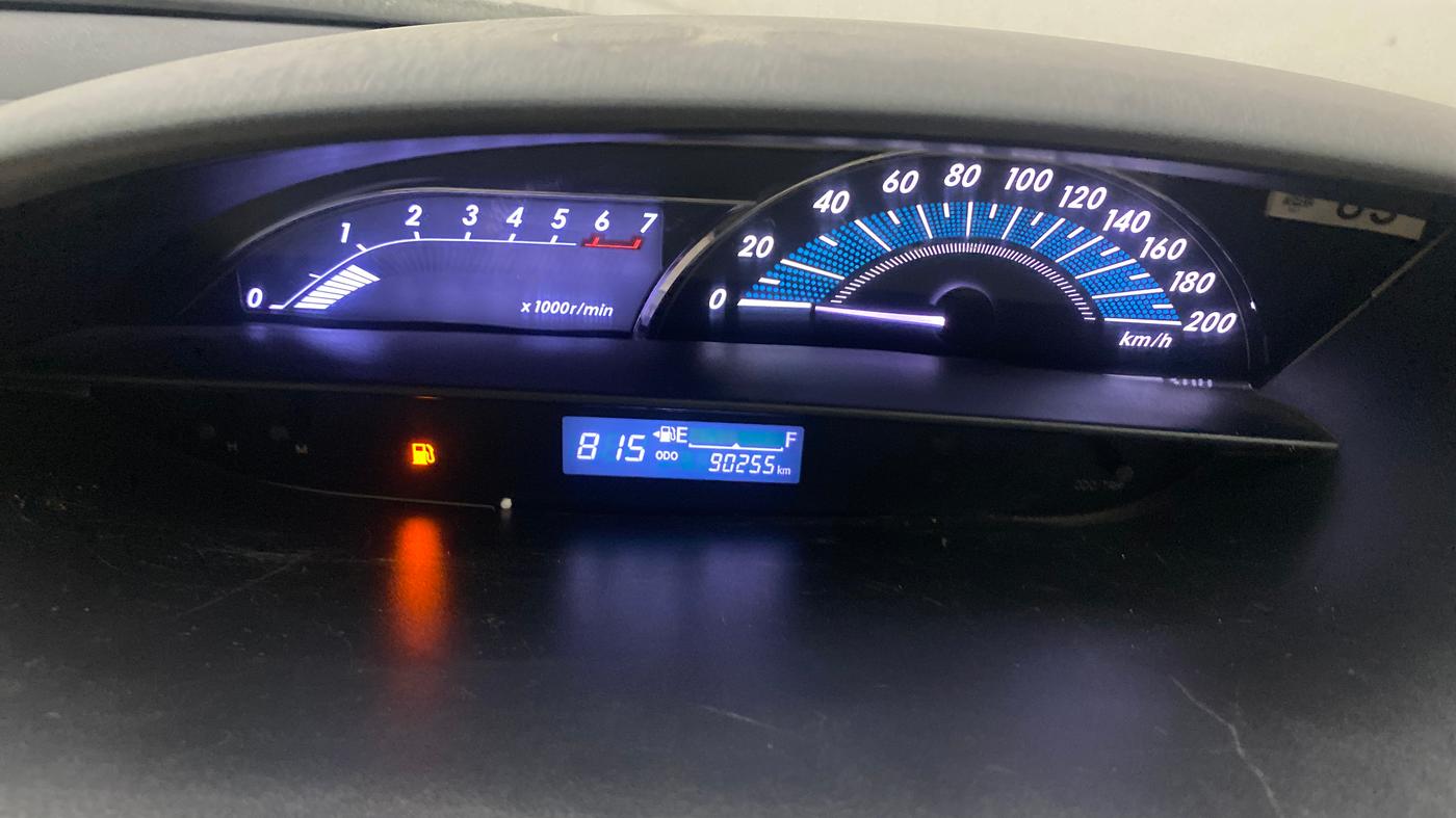 2016 Toyota Etios VX, Petrol, Manual, 90,212 km, Odometer Image