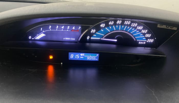 2016 Toyota Etios VX, Petrol, Manual, 90,212 km, Odometer Image