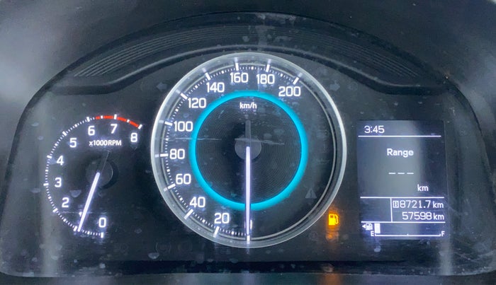 2017 Maruti IGNIS ZETA 1.2 K12, Petrol, Manual, 57,710 km, Odometer Image
