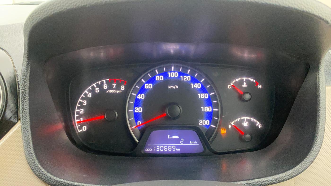 2019 Hyundai Xcent SX 1.2, CNG, Manual, 1,30,952 km, Odometer Image